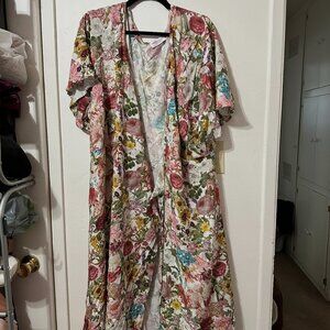 NWOT Loud Bodies Ida Dress in Floral Ecovero 4XL
